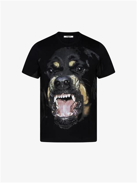 givenchy dog t shirt replica|givenchy dog print shirts.